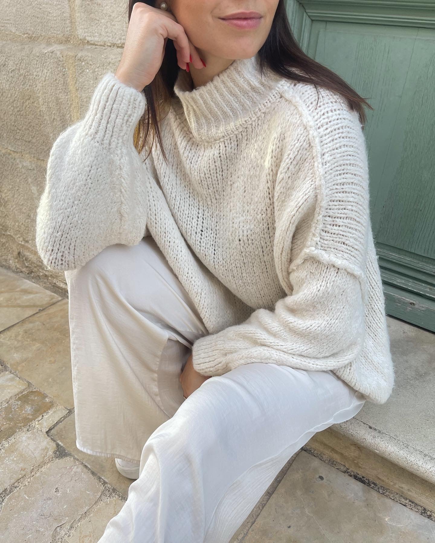 Pull LOU écru