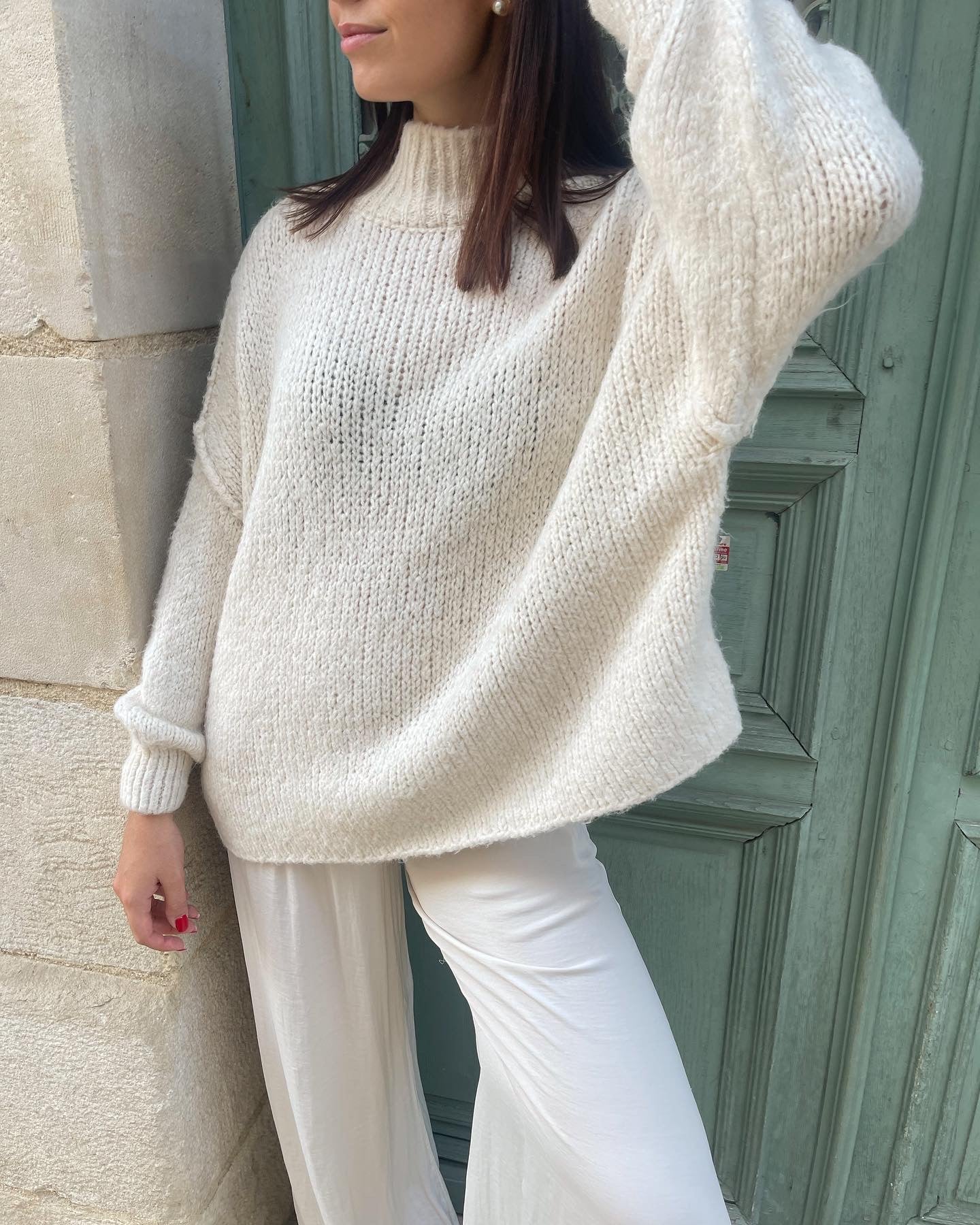 Pull LOU écru